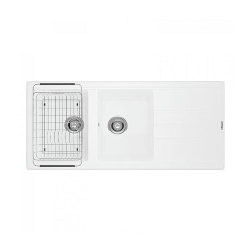 Chậu rửa bát Konox Granite Sink Phoenix 1160 – White Silver